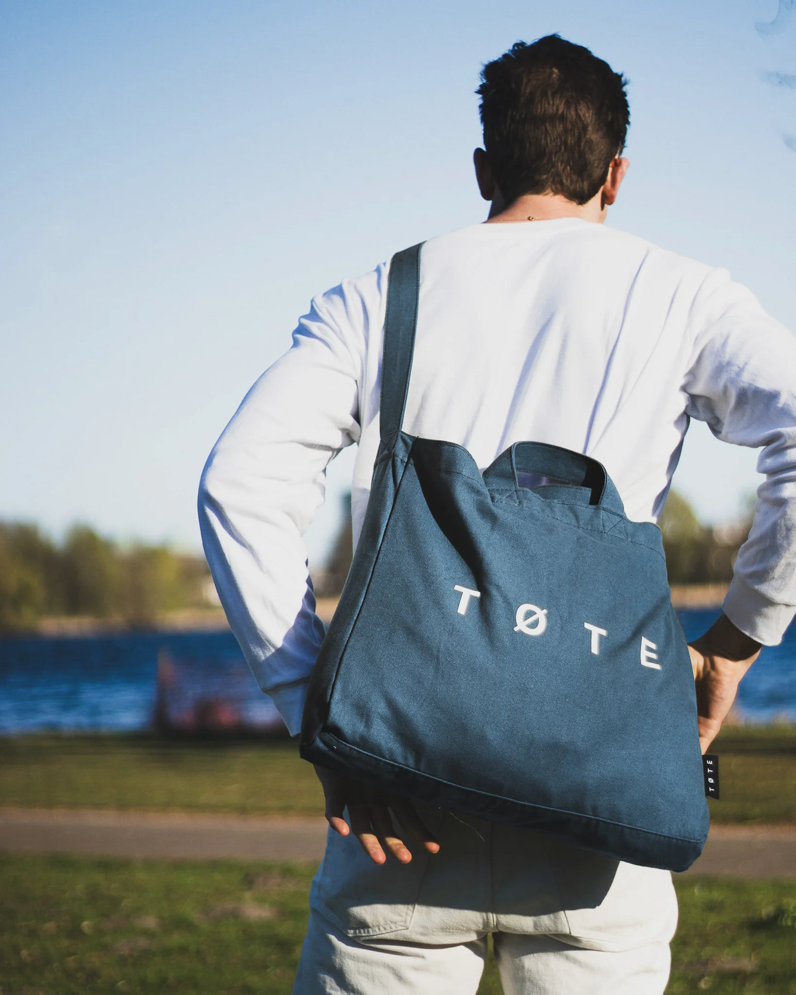 Aqua Blue TØTE Bag - Image 8