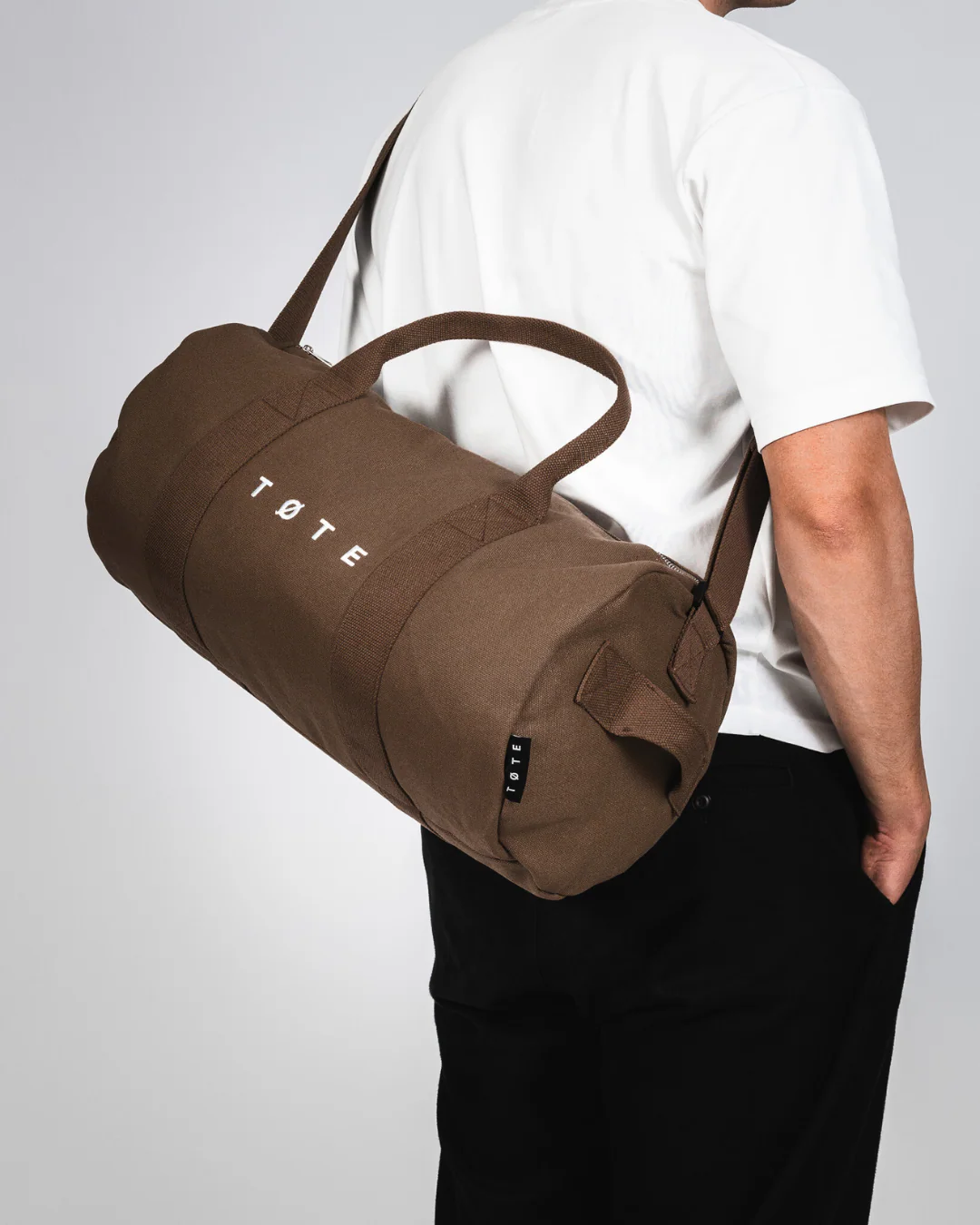 Brown Duffel Bag - Image 7