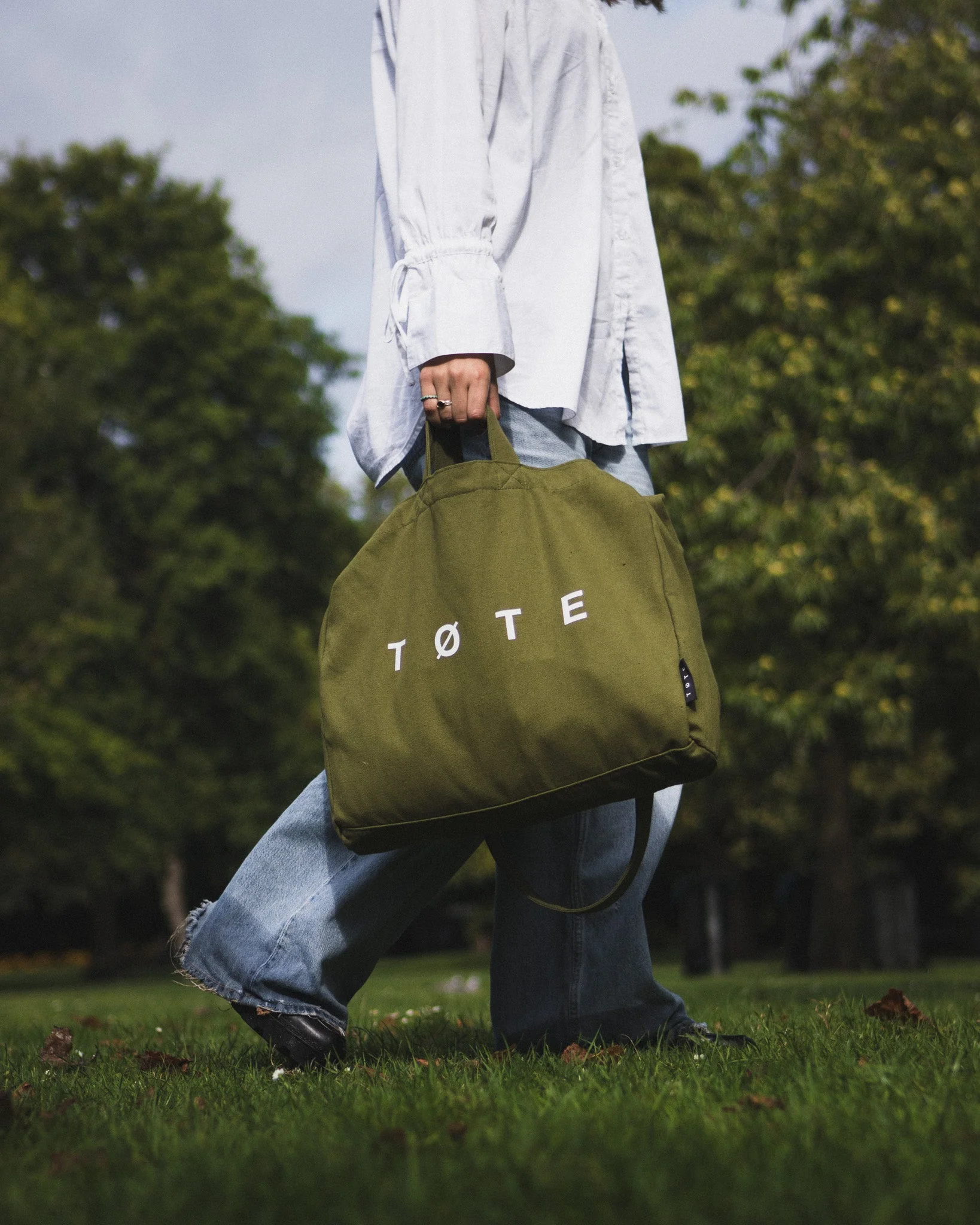 Khaki Green TØTE Bag - Image 7