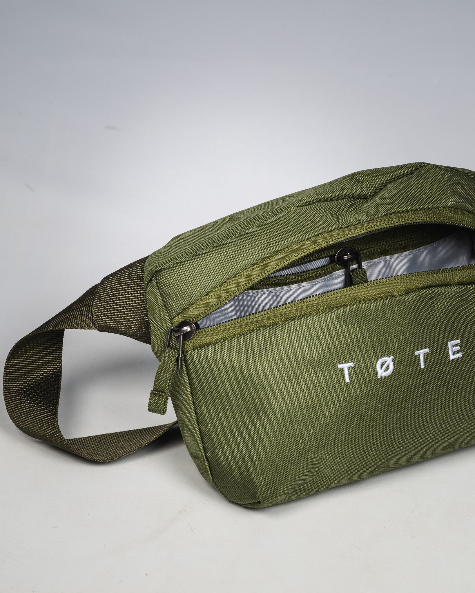 Khaki Green Waist Bag - Image 4