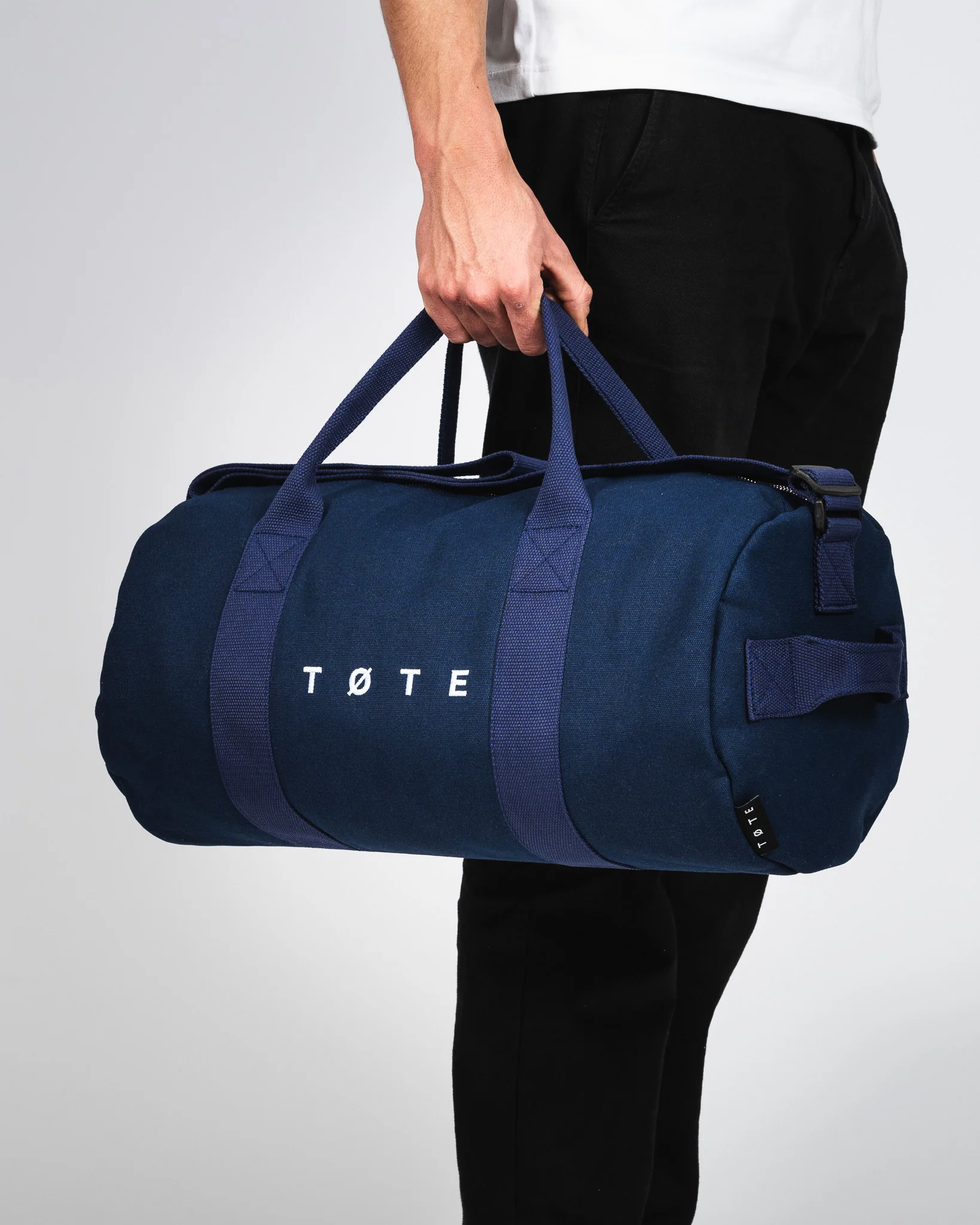 Navy Blue Duffel Bag - Image 7