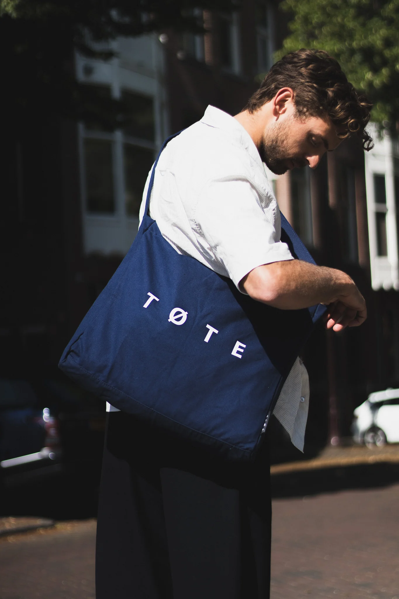 Navy Blue TØTE Bag - Image 15