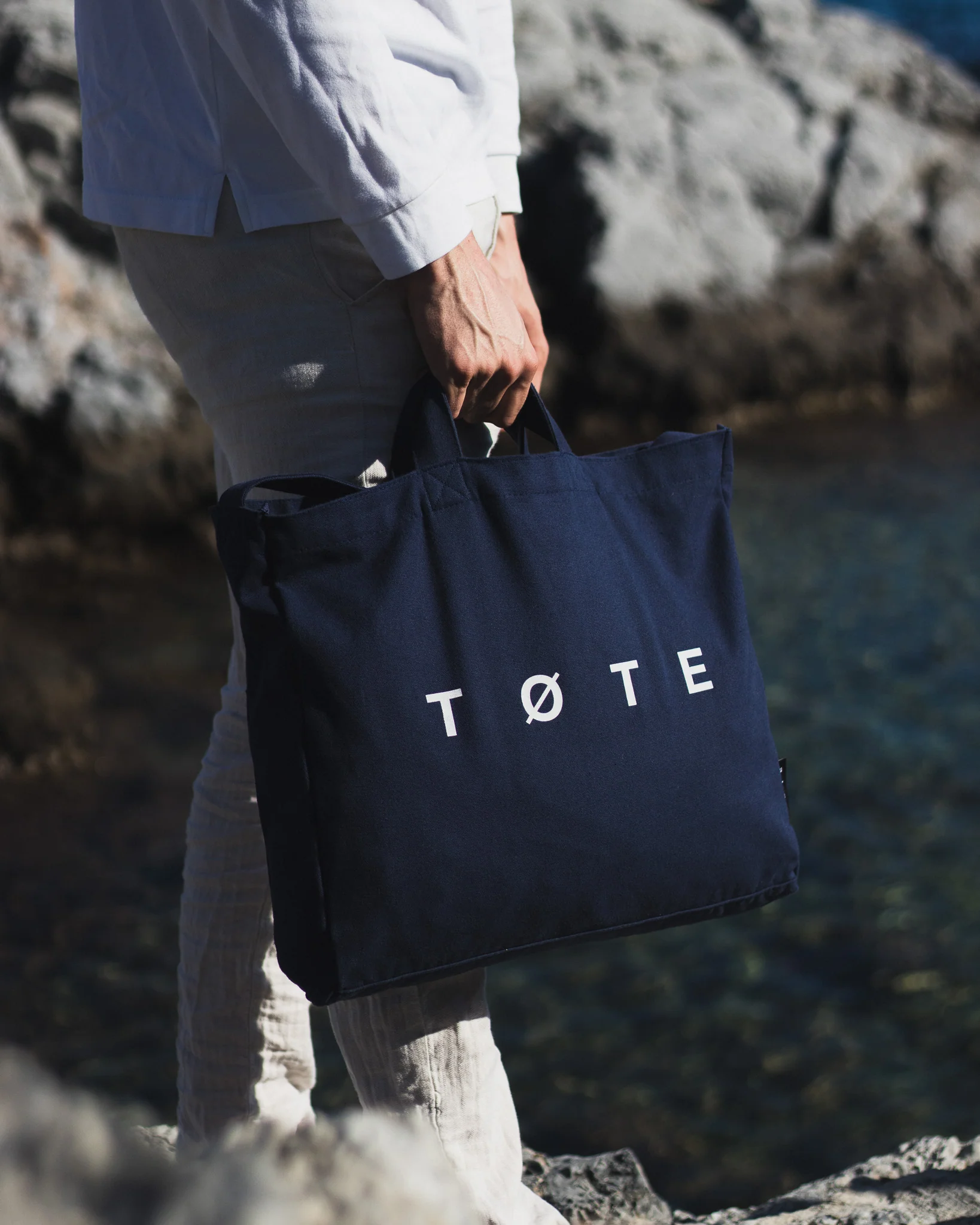 Navy Blue TØTE Bag - Image 18
