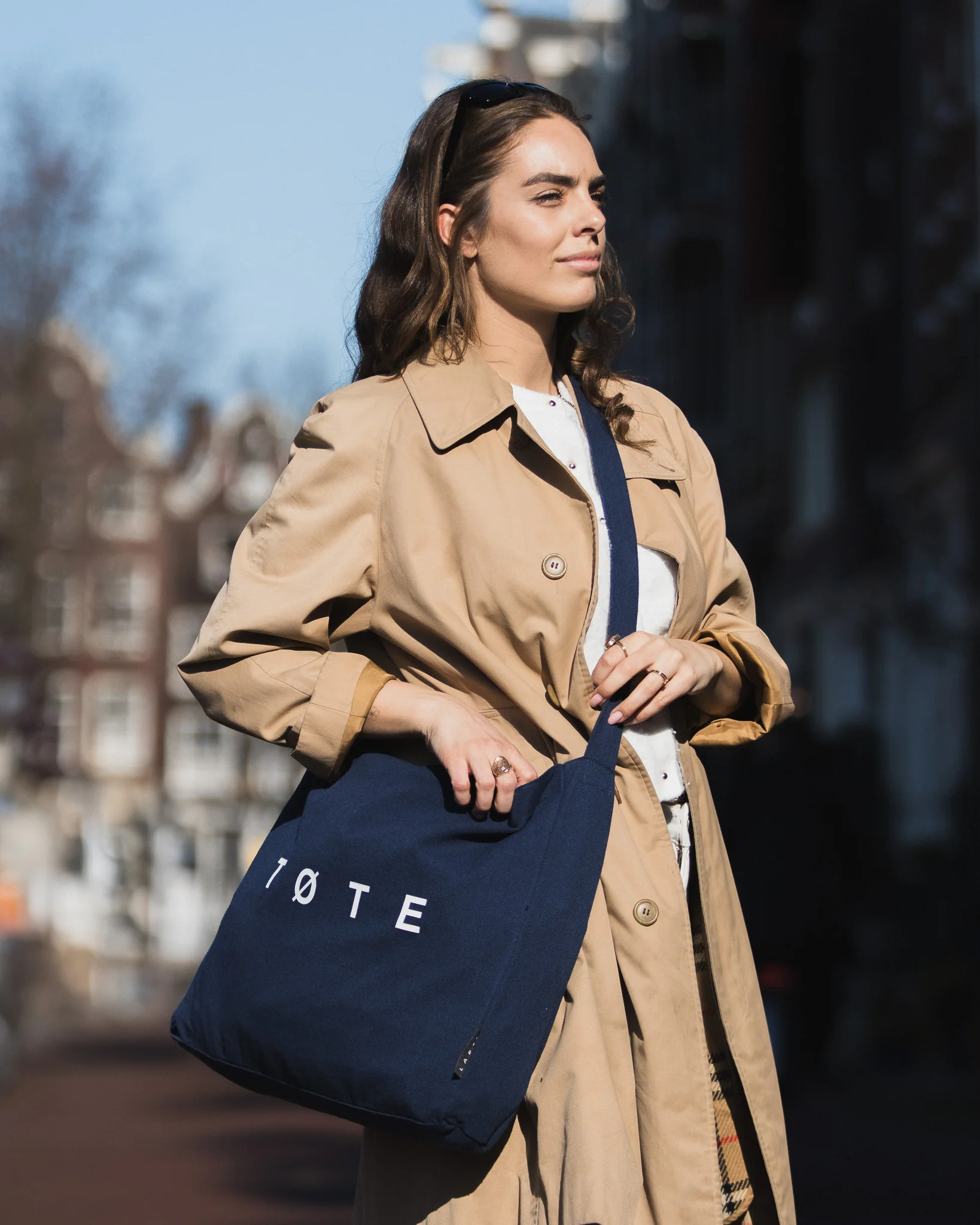 Navy Blue TØTE Bag - Image 3