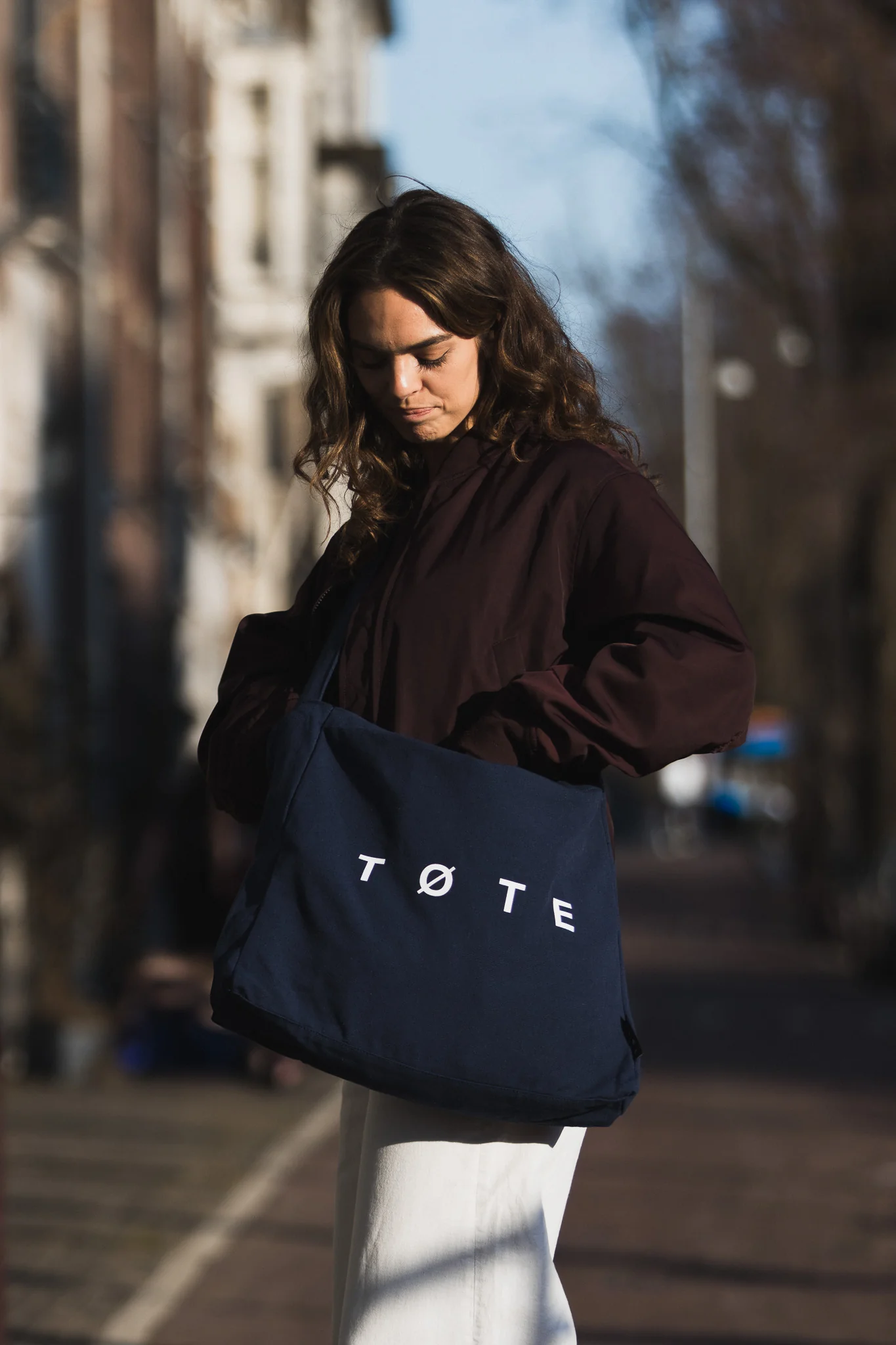 Navy Blue TØTE Bag - Image 6