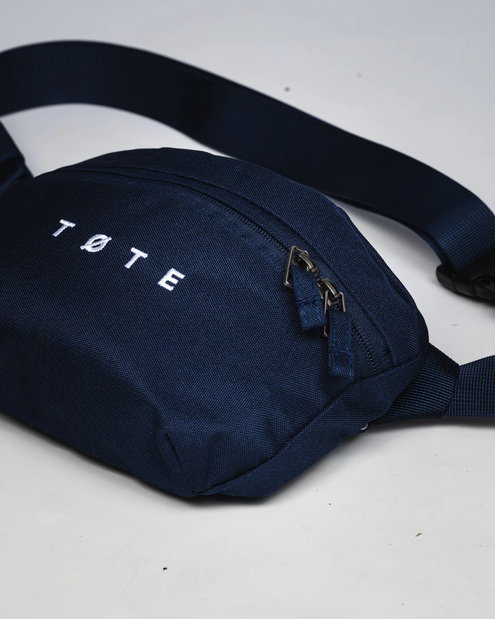 Navy Blue Waist Bag - Image 5
