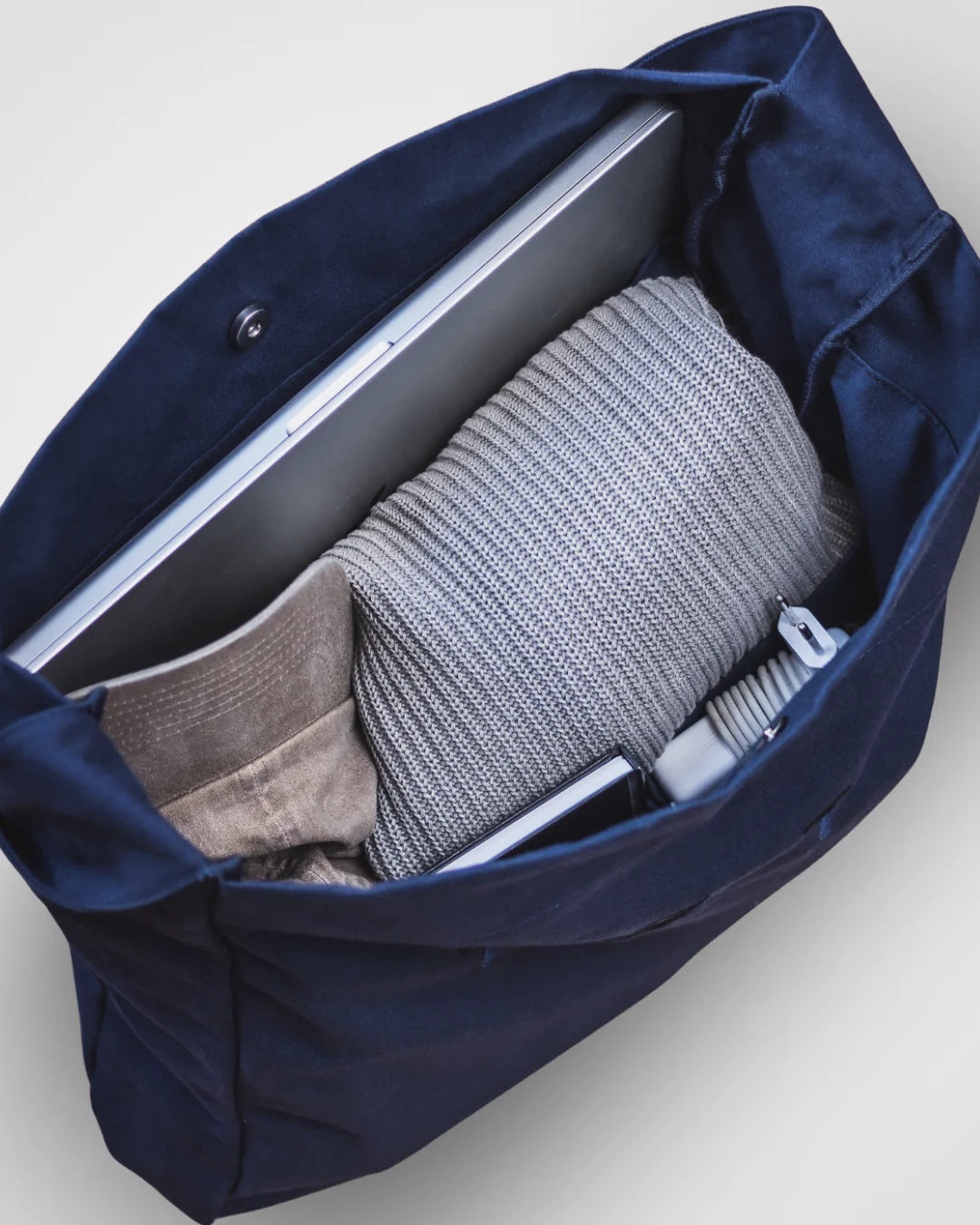 Wide-Strap TØTE Bag | Brown - Image 6